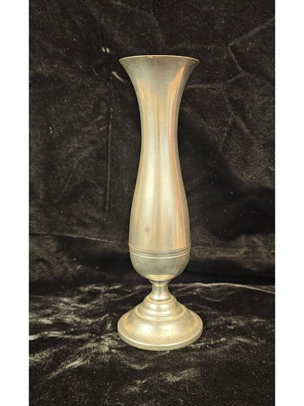 Kirk Stieff Pewter Bud Vase 5.5" Vintage Collectible Flower Holder Elegant Desig
